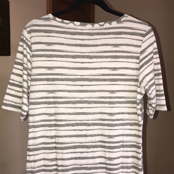 LuLa Roe Dress, Julia, Gray/White, Sz L, NWT! - Picture 5 of 12